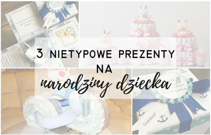 prezent pieluchy na narodzenie dziecka