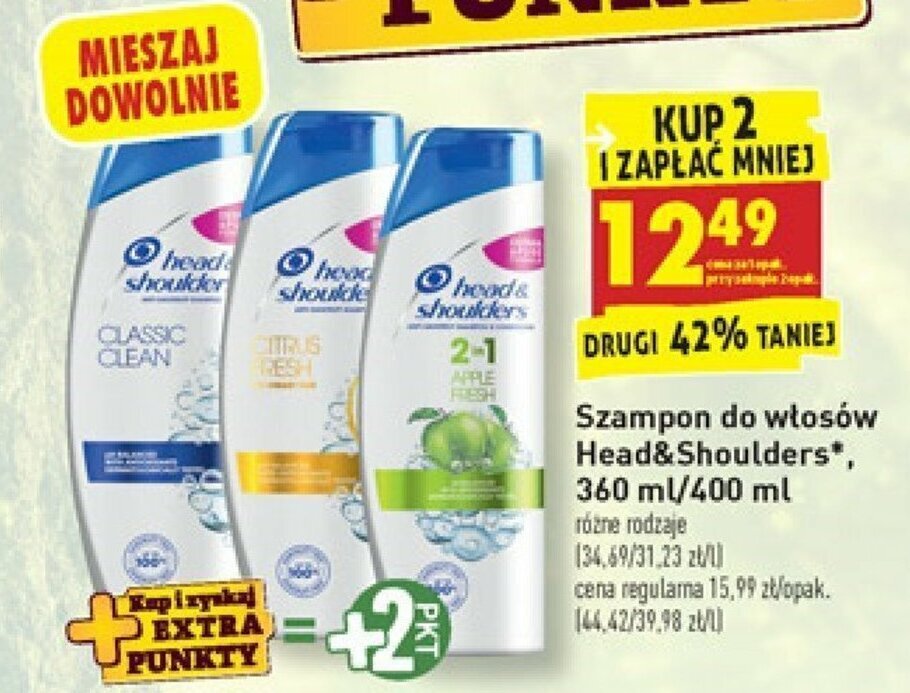 promocja na szampon headen shoulders