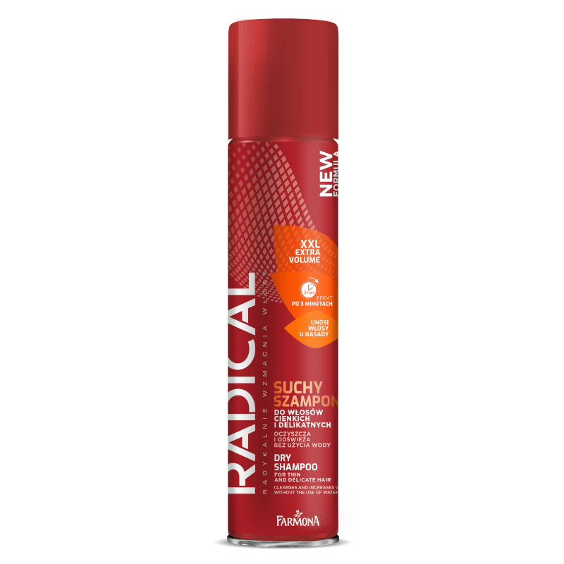 radical szampon suchy do włosów przetłuszczających się 180ml kwc