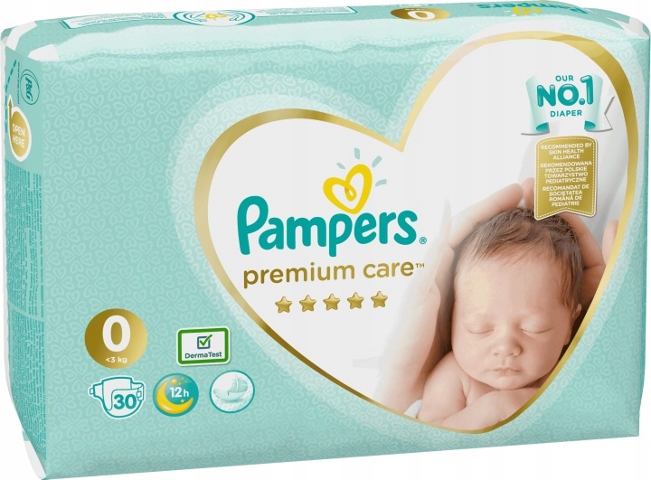 reklama pampers wczesniaki