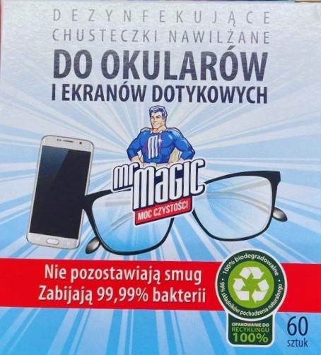 reklamowe chusteczki nawilżane sasze