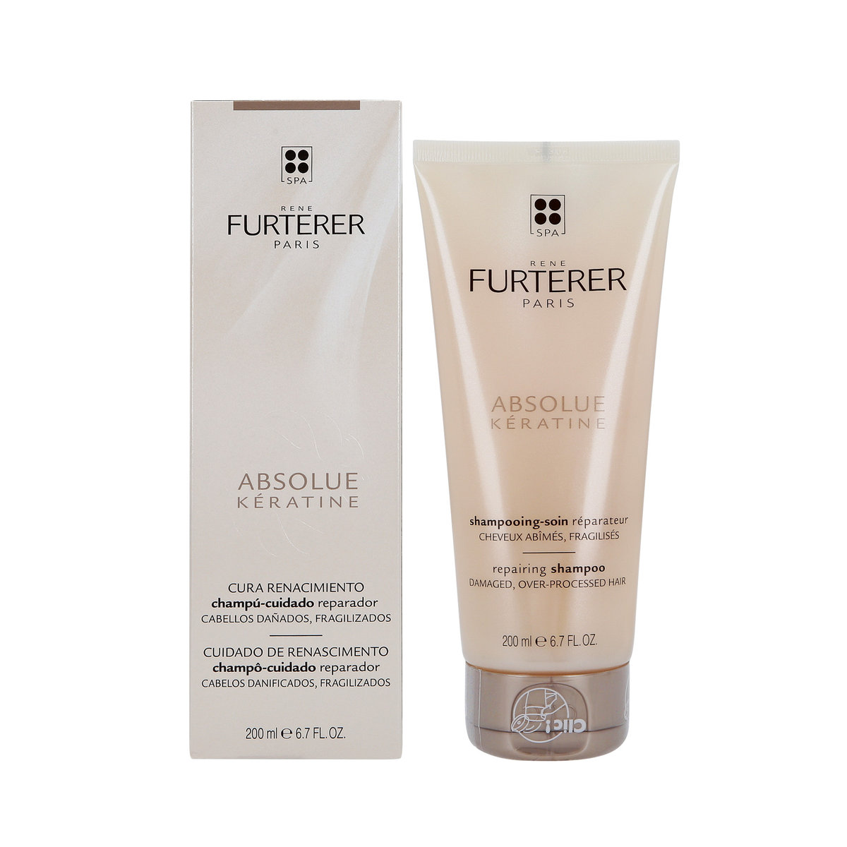 rene furterer absolue keratine szampon intensywnie regenerujący 600 ml