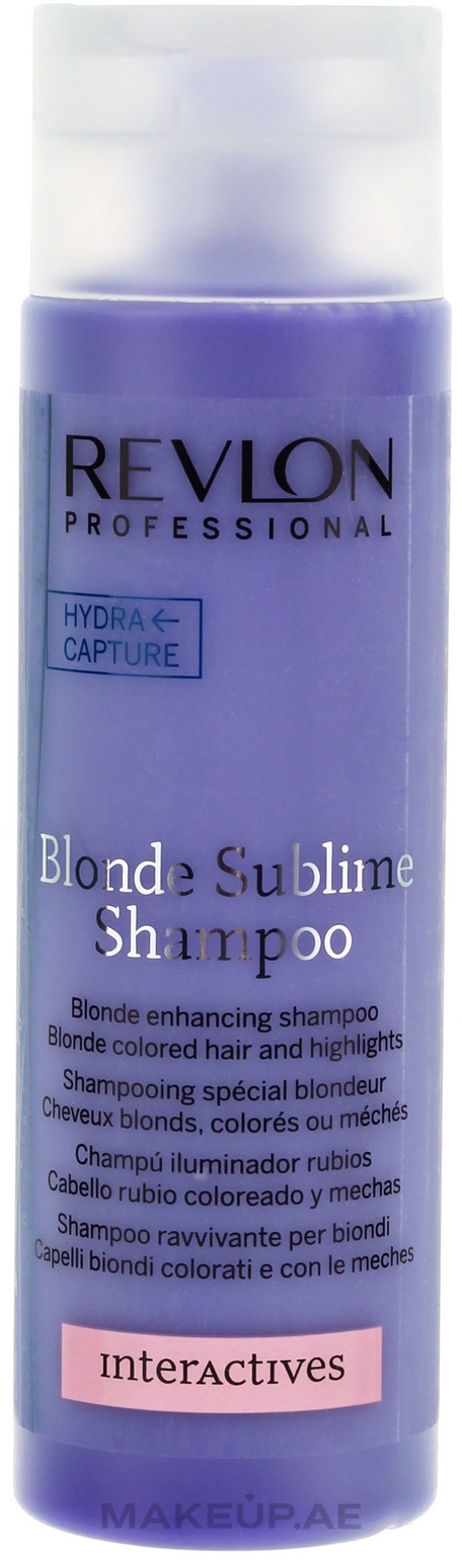 revlon blonde sublime szampon włosy blond 1250ml