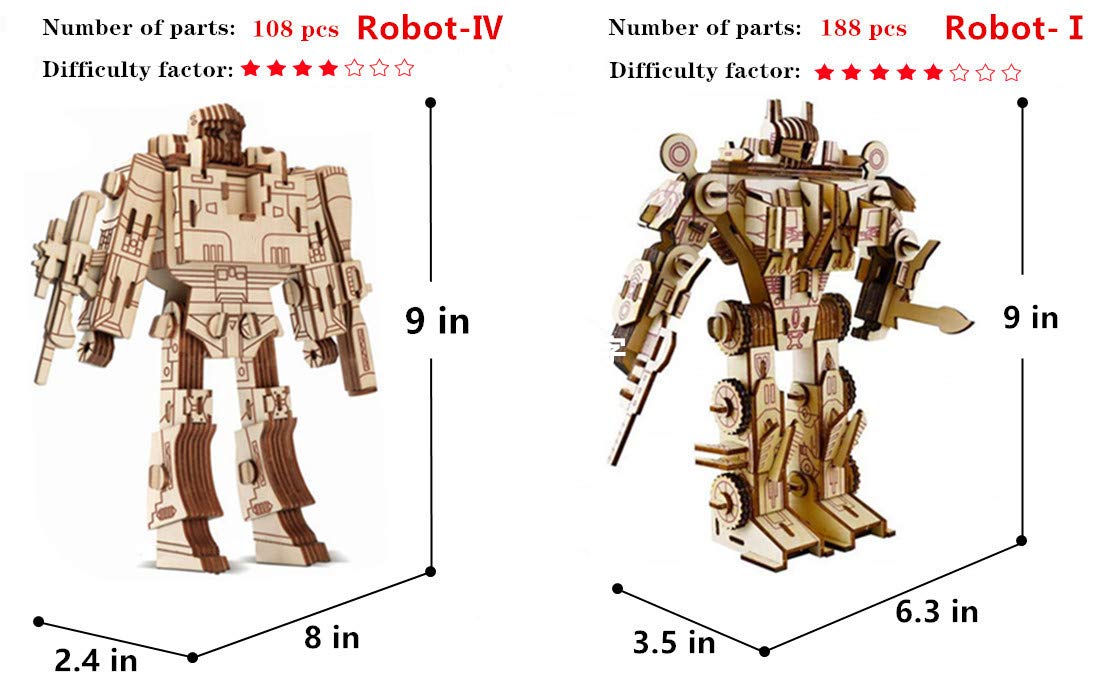 Robot Zipoo 3D Puzzle