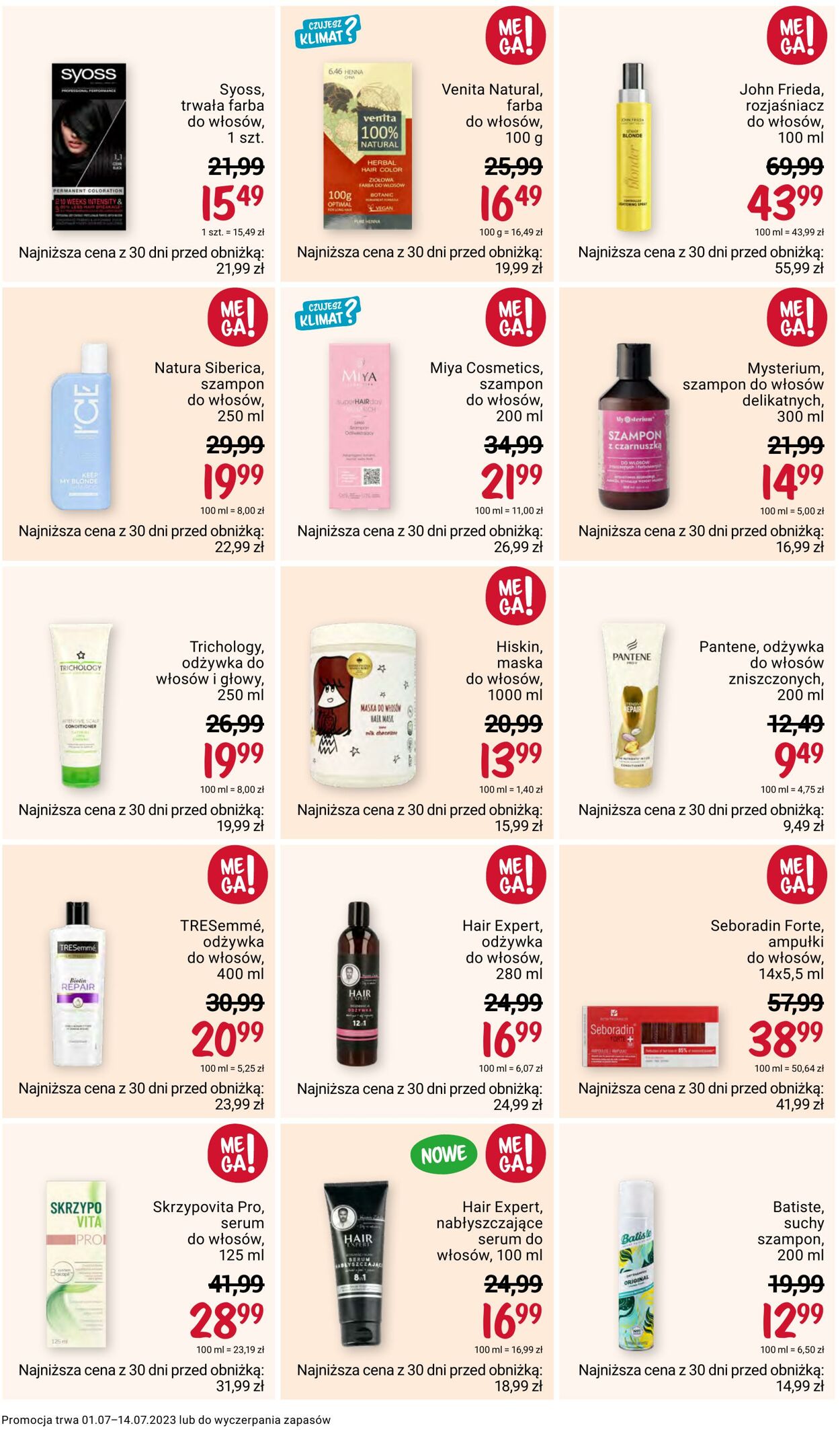 rossmann 1 1 lipiec 2019 szampon