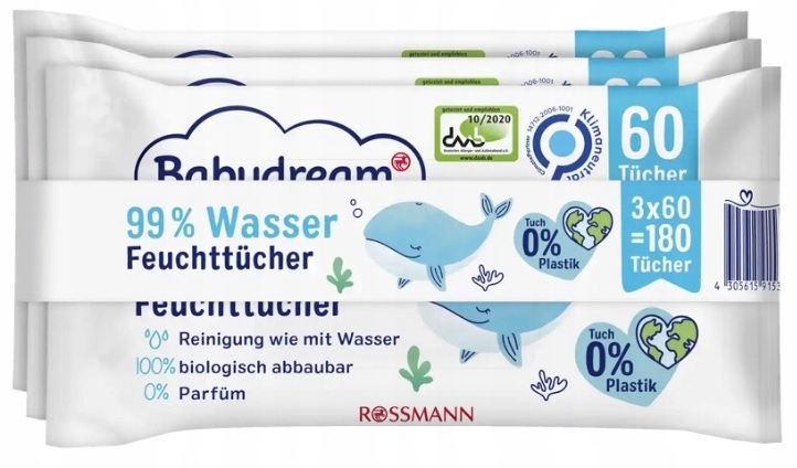 rossmann bawełniane chusteczki nawilżane