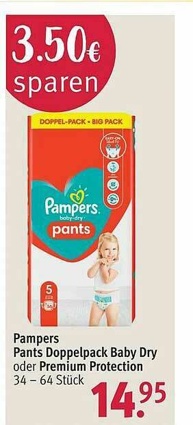 rossmann pampers pants 5 doppelpack