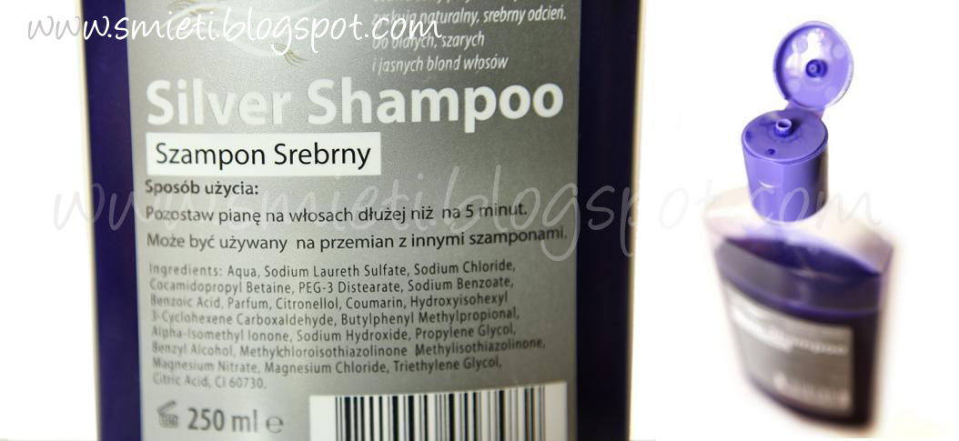 rossmann silver szampon do włosów siwych