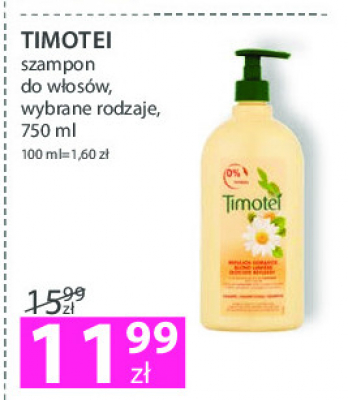 rossmann timotei szampon do włosów