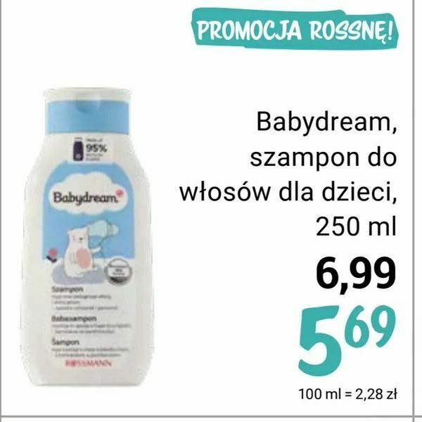 rossnę tylko w rossmann babydream szampon do włosów dla dzieci