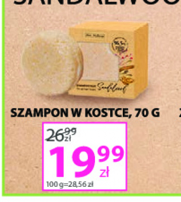 sandalwood szampon w kostce stara mydlarnia