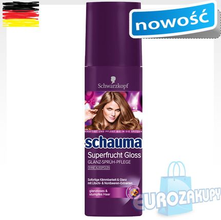 schauma odżywka spray do włosów zniszczonych