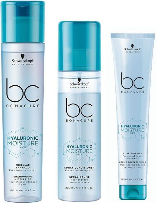 schwarzkopf bc hialuronic moisture kick szampon micelarny nawilżający