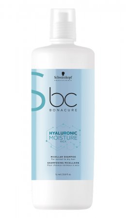 schwarzkopf bc hialuronic moisture kick szampon micelarny nawilżający