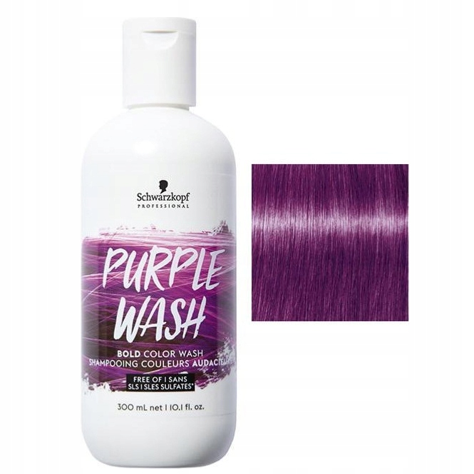 schwarzkopf bold color wash szampon koloryzujący fioletowy opinnia