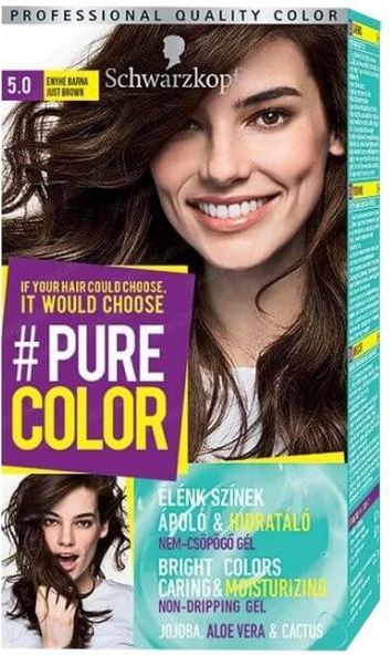 schwarzkopf pure color 5.0 szampon