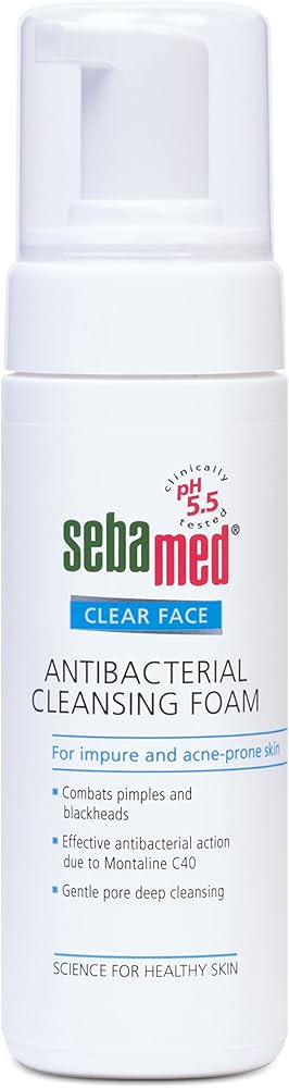 sebamed pianka do mycia twarzy