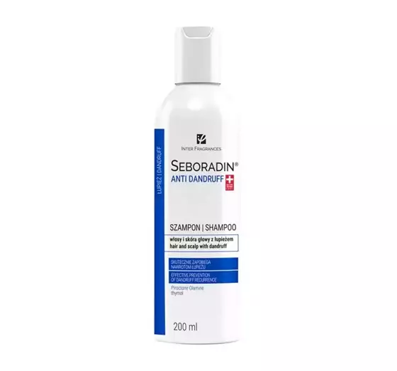 seboradin szampon przeciwłupieżowy 200ml mini szampon 50ml zestaw