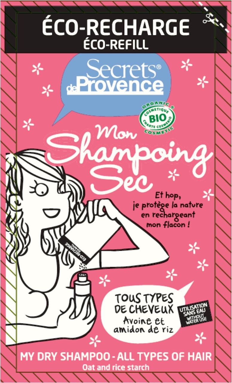 secrets de provence suchy szampon organiczny