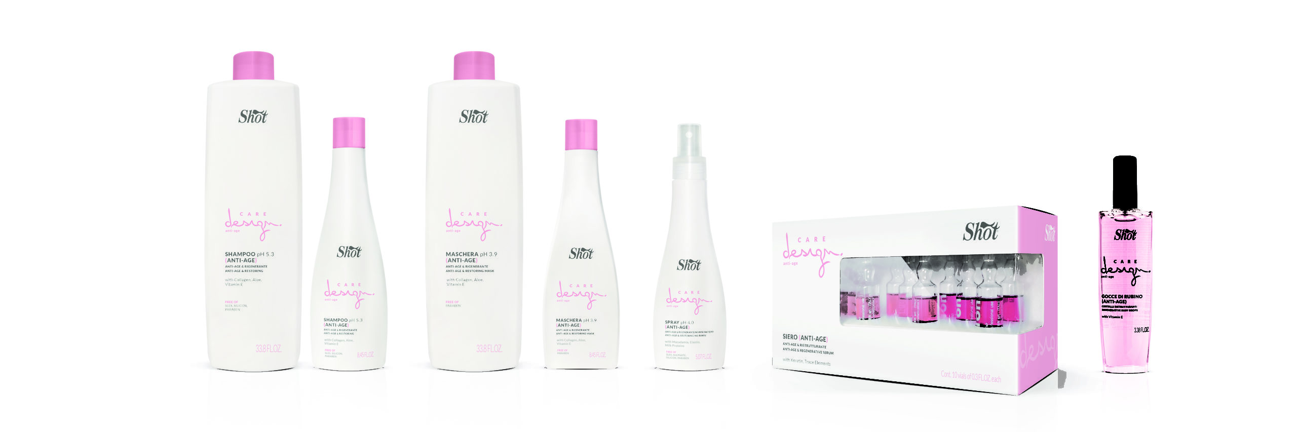 shot szampon chroniący color care design care