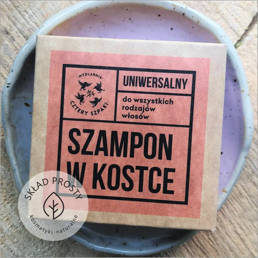 skład prosty szampon w kostce