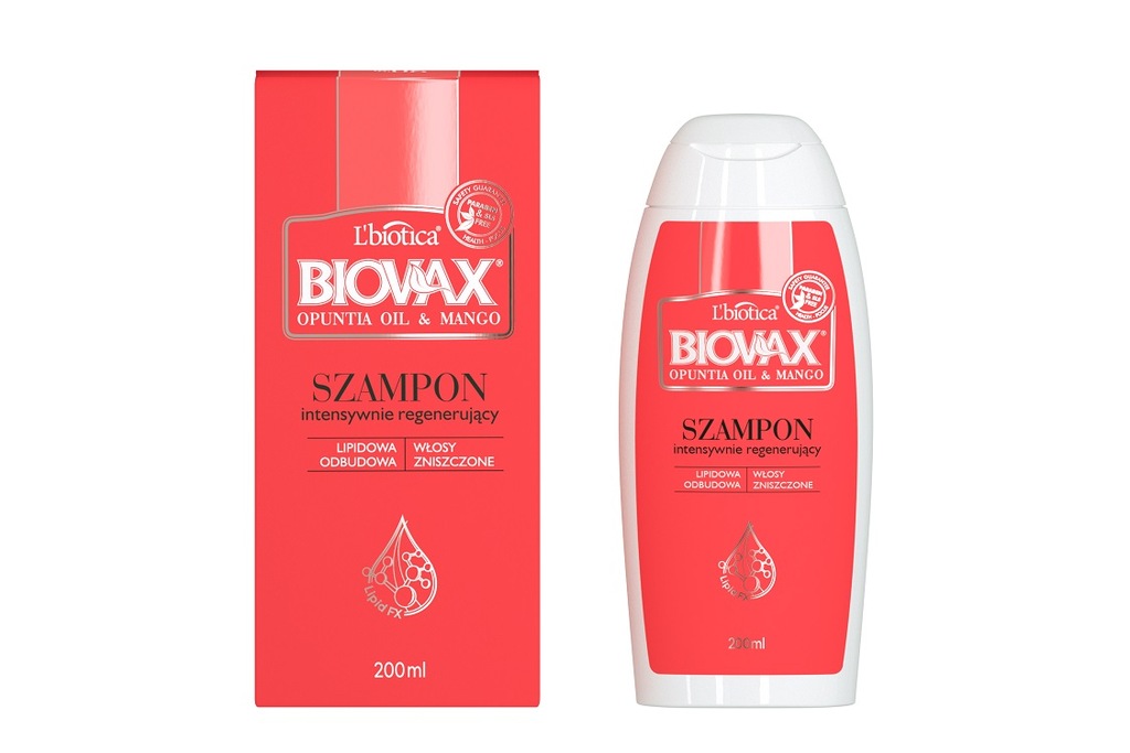 skłąd biovax szampon opuncja i mango 200ml