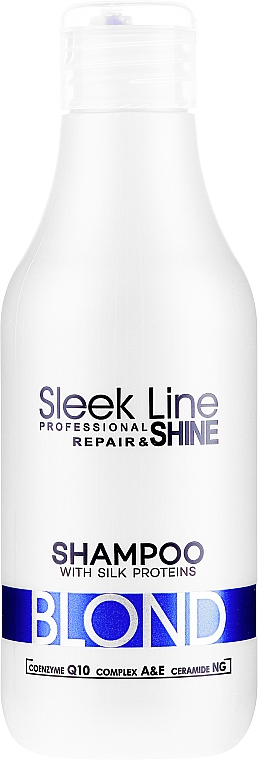 sleek line blond szampon różowy