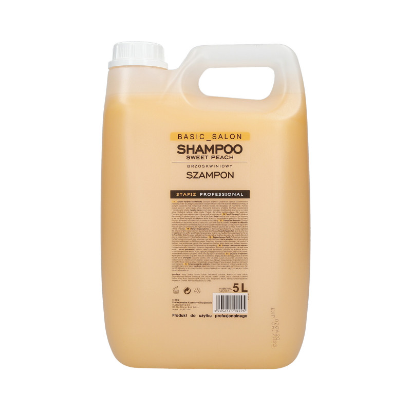 stapiz professional sweet peach shampoo szampon brzoskwiniowy do włosów