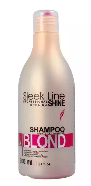 stapiz sleek line blond szampon do włosów blond z jedwabiem