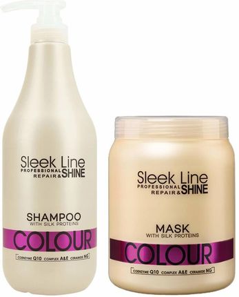 stapiz sleek line colour szampon wizaz