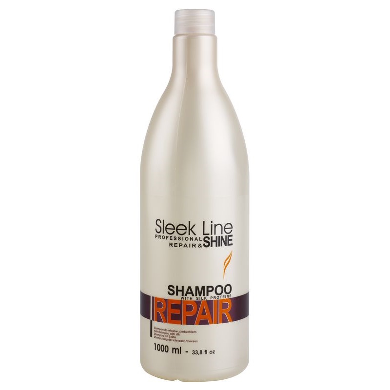 stapiz sleek line repair szampon z jedwabiem 1l