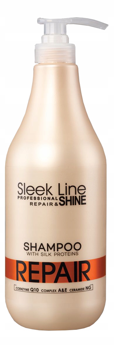 stapiz sleek line shampoo repair szampon do włosów z jedwabiem