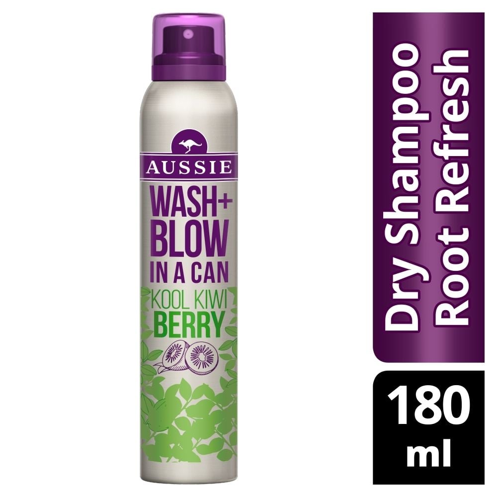 suchy szampon aussie wash blow