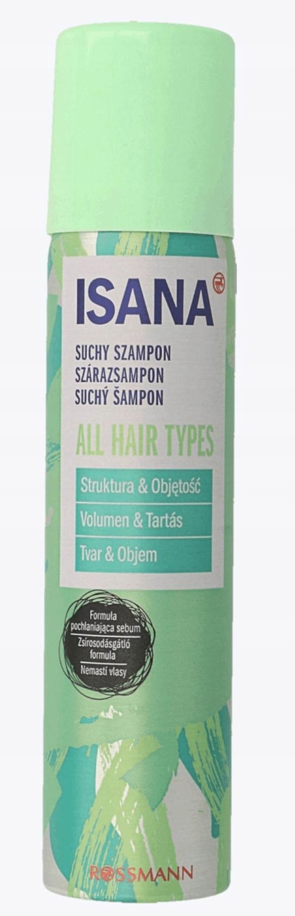 suchy szampon isana blond rossmann