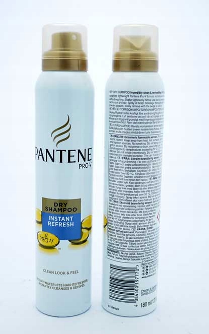 suchy szampon pantene color