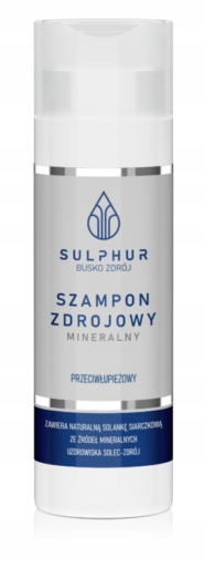 sulphur zdrój mineralny szampon przeciwłupieżowy