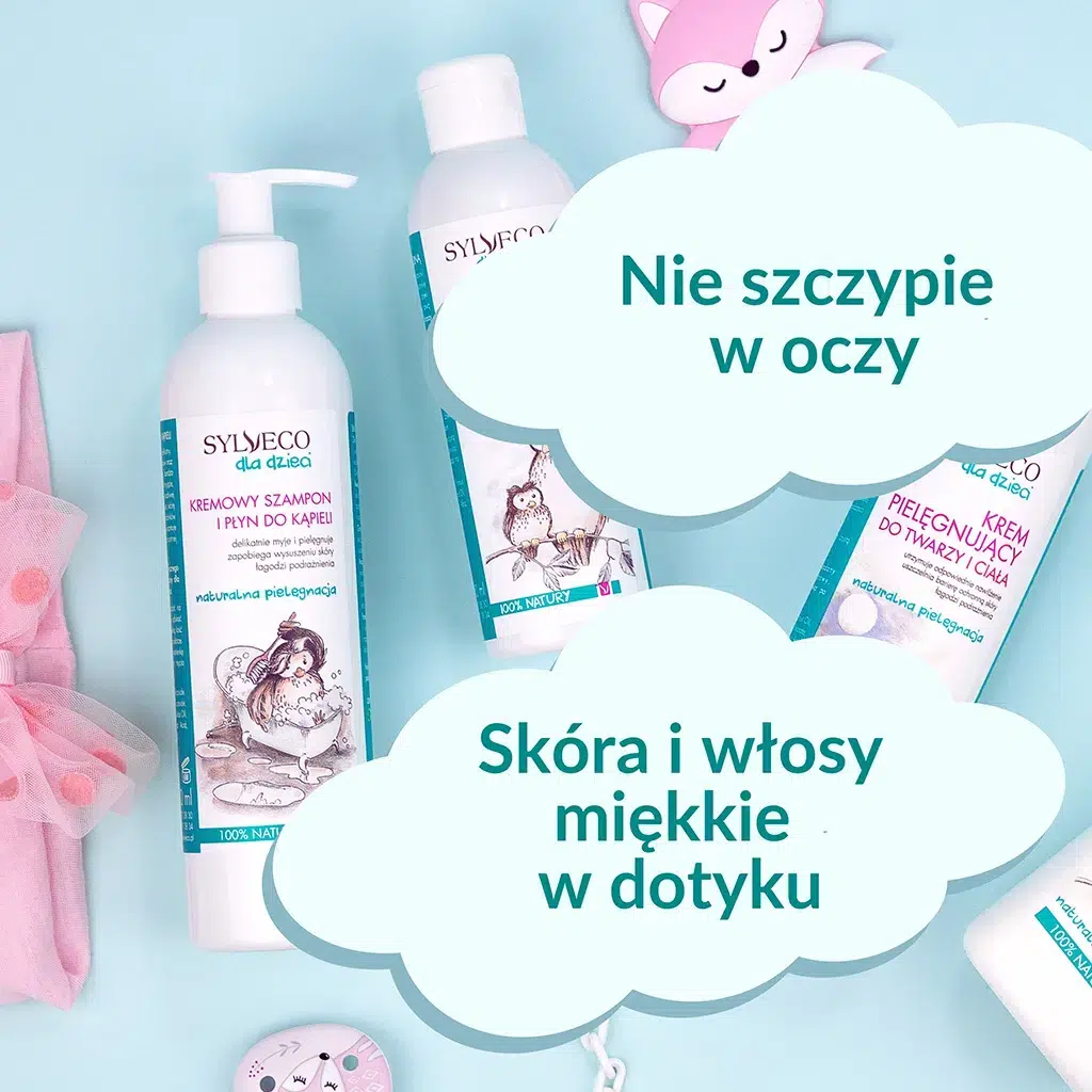 sylveco kremowy szampon i płyn do kąpieli dla dzieci