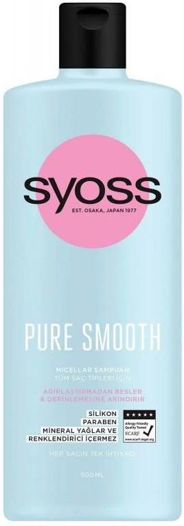 syoss pure smooth szampon opinie