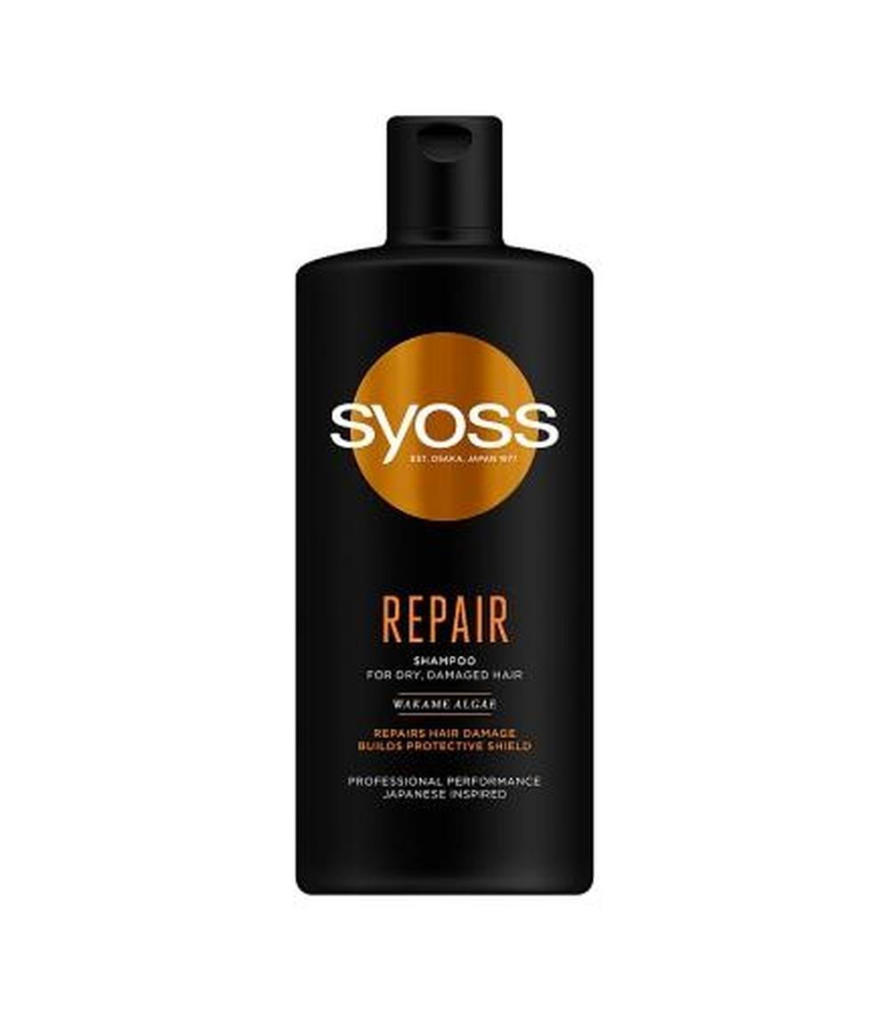 syoss repair therapy szampon do włosów suchych i zniszczonych