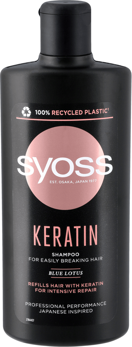 syoss szampon do włosów 500ml keratin