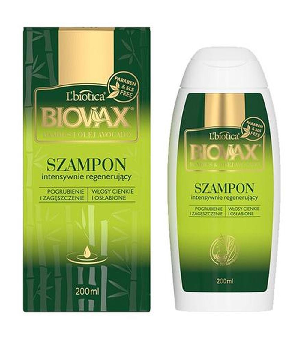 szampon biovax bambus inci