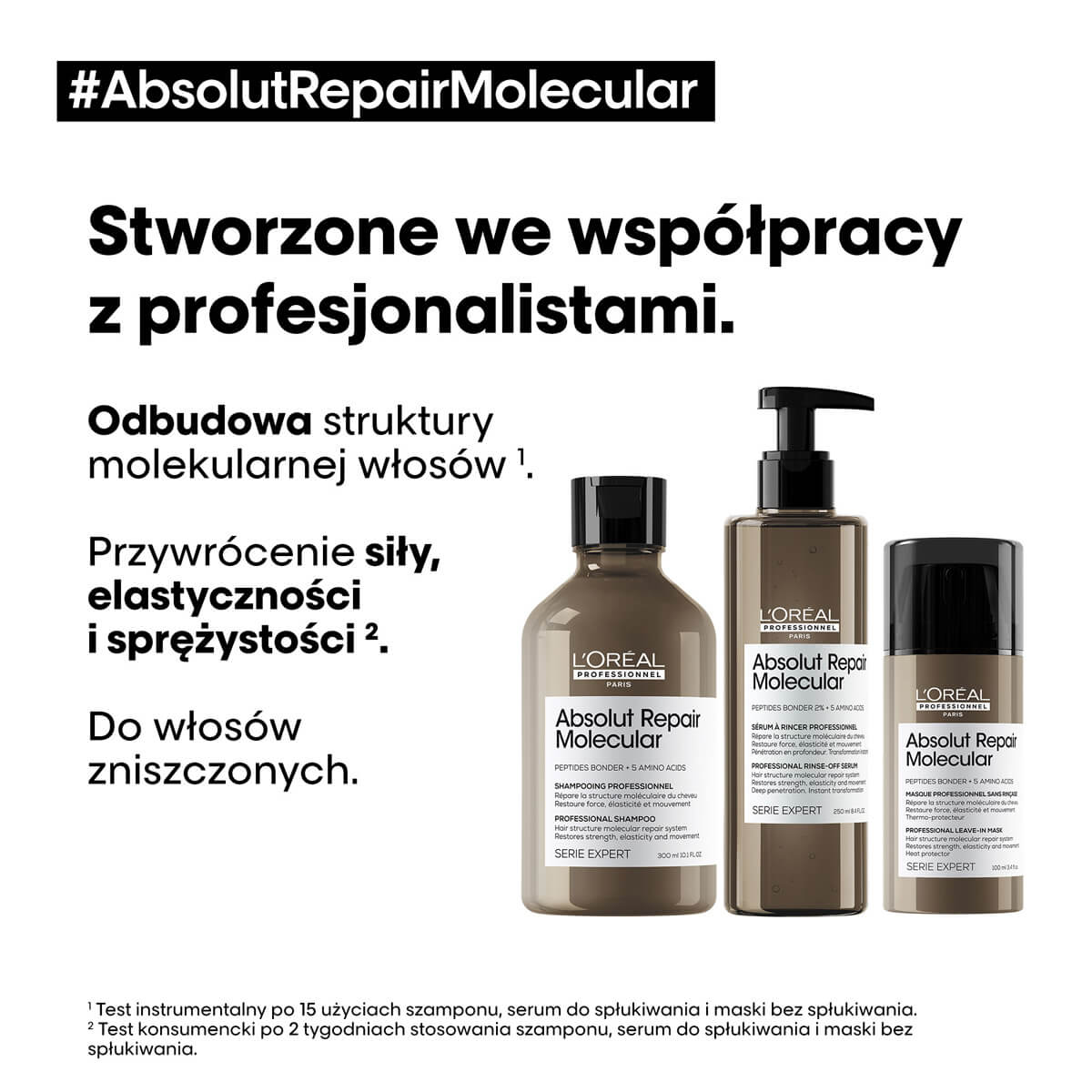 szampon blyskawicznie regenerujacy wlosy lóreal professionnel absolut repair