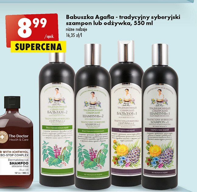 szampon cedrowy propolis receptury babuszki agafii