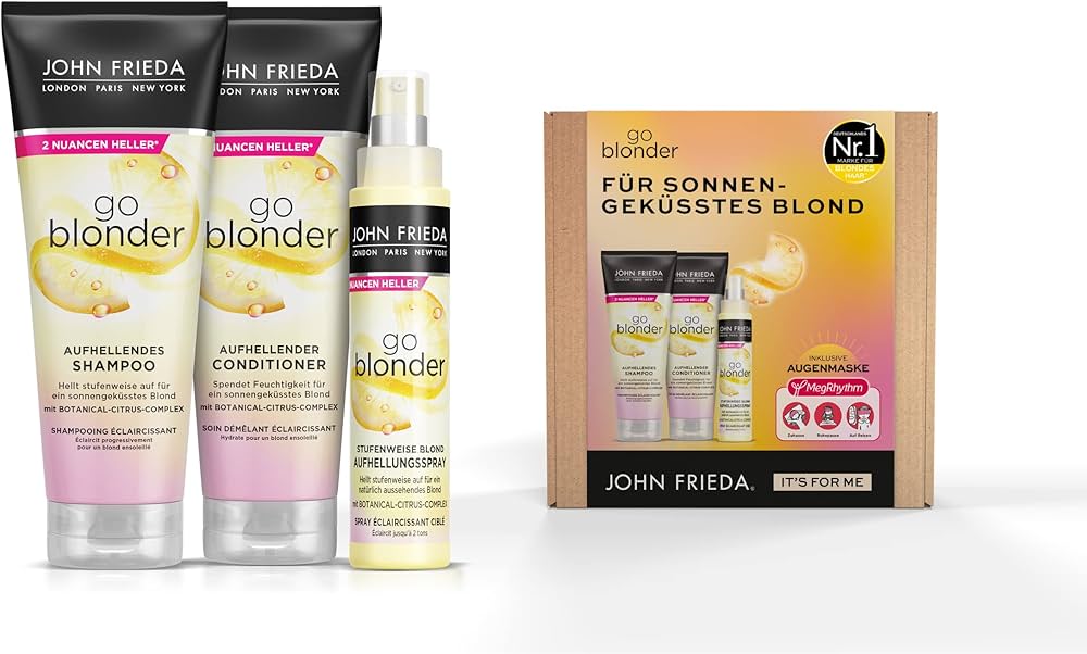 szampon dla blondynek go blonde john frieda