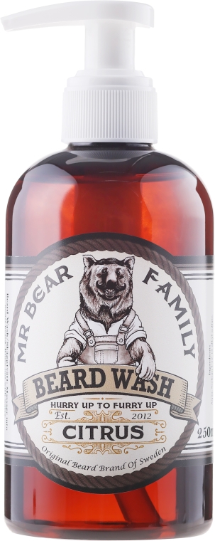 szampon do brody mr bear family citrus opinie