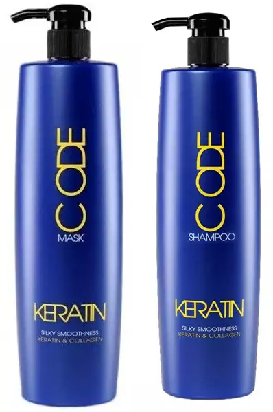 szampon do wlosow keratin code