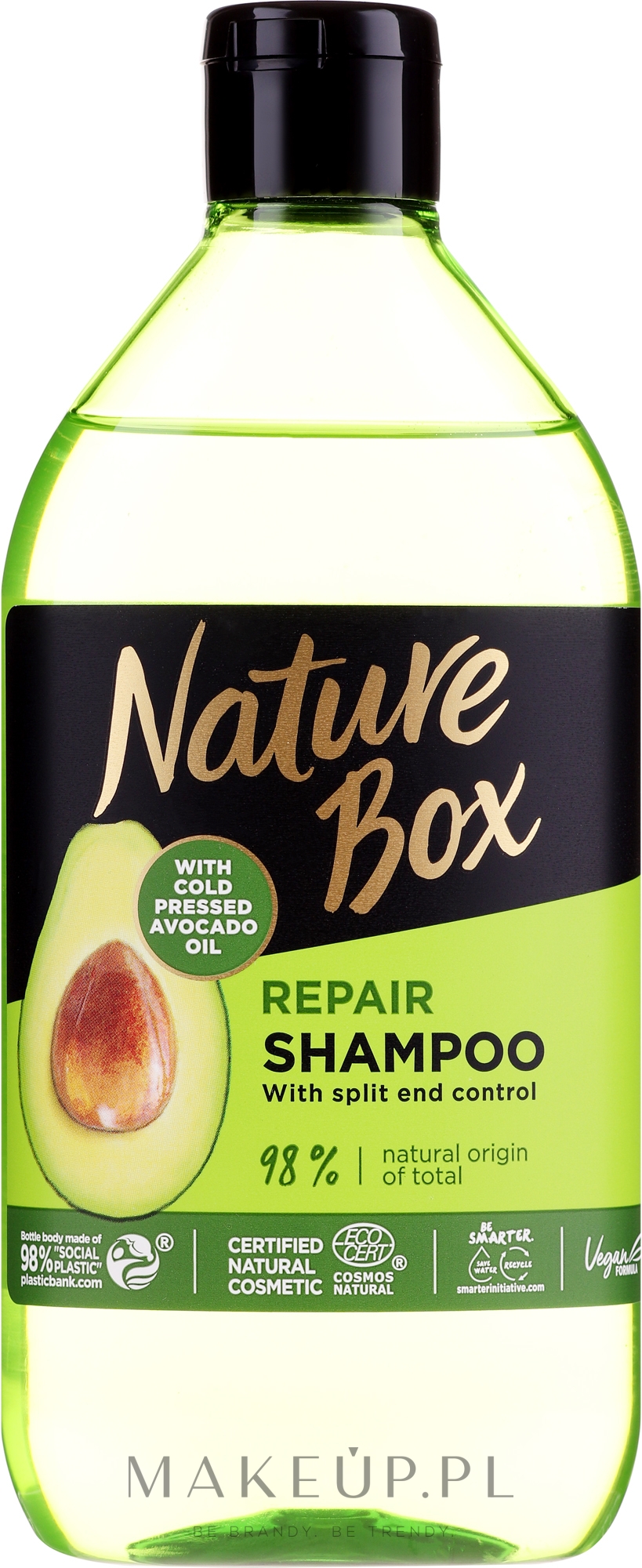 szampon do wlosow natural box avocado wizaz