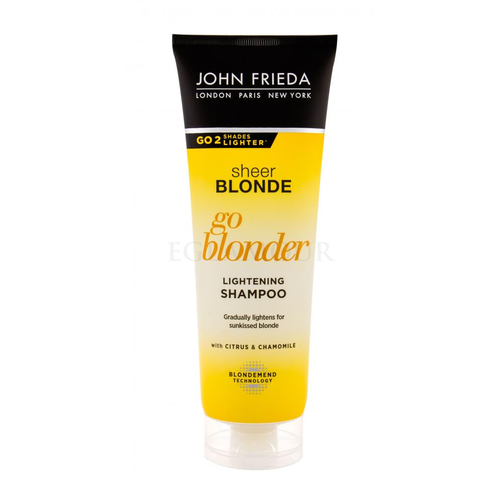 szampon do włosów blond john frieda go blonde