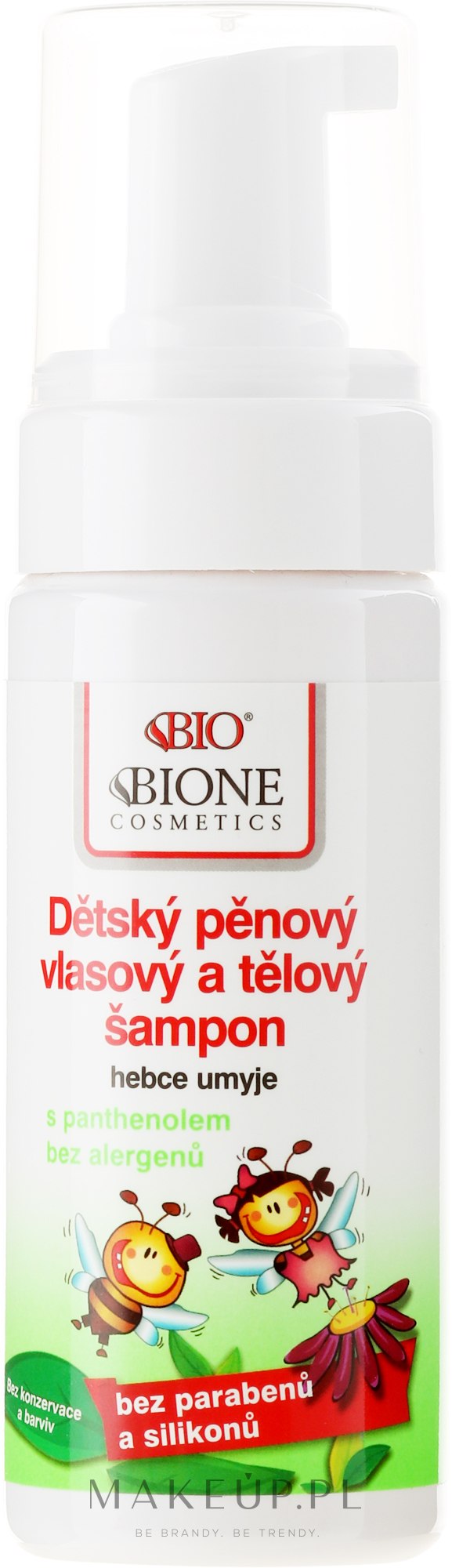 szampon do włosów dla dzieci bione cosmetics skład