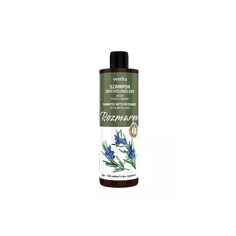 szampon do włosów farbowanych rozmaryn buna rosemary hair shampoo